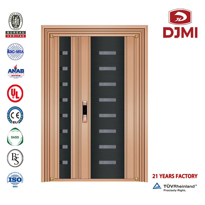 Portas Cheap Ventilate Inch Data Steel Front Gate Israel Security Apartment Armoured Door Customized Double Swing Wood Anti-Theft China Made Security Armored Doors Mosaic Design Steel Wooden Armoured Door