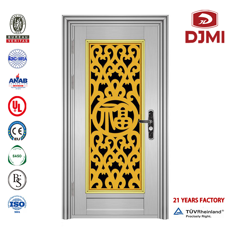 Portas Exteriores Designs Top Quality Stainless Steel Entry Door Cheap Exterior Security Door Wholesale Price Commercial Entry Stainless Steel House Doors Customized Sus 304 Sliding Commercial Double Doors Stainless Steel Door